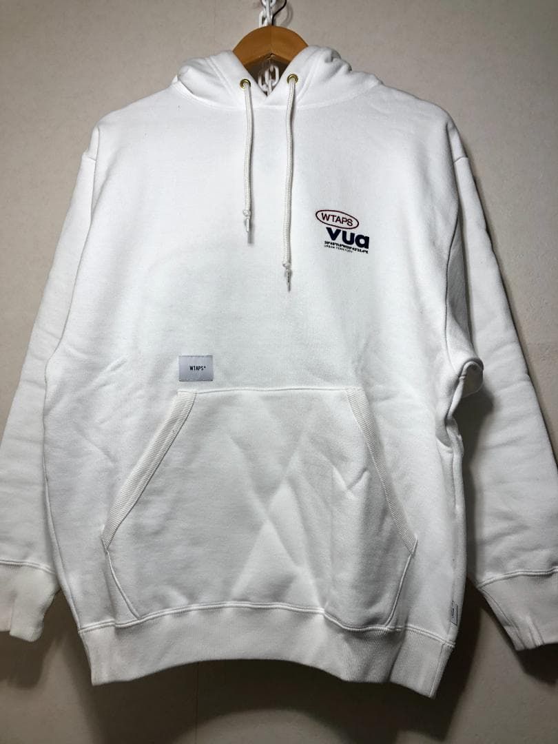 062032 WTAPS OBJ 01 HOODY COTTON. PROTECT パーカー 01 ホワイト