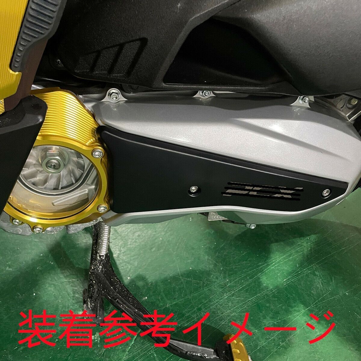 adv160 PCX/PCX e:HEV/PCX 125 160 JK05 JK06 KF47 2021 2022 CNC 透明エンジンガード  ステータークラッチカバー 青 - メルカリ