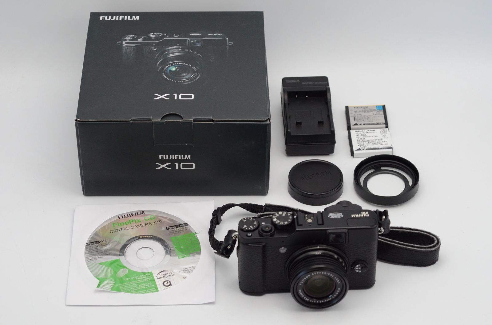 【中古】FUJIFILM デジタルカメラ X10-0