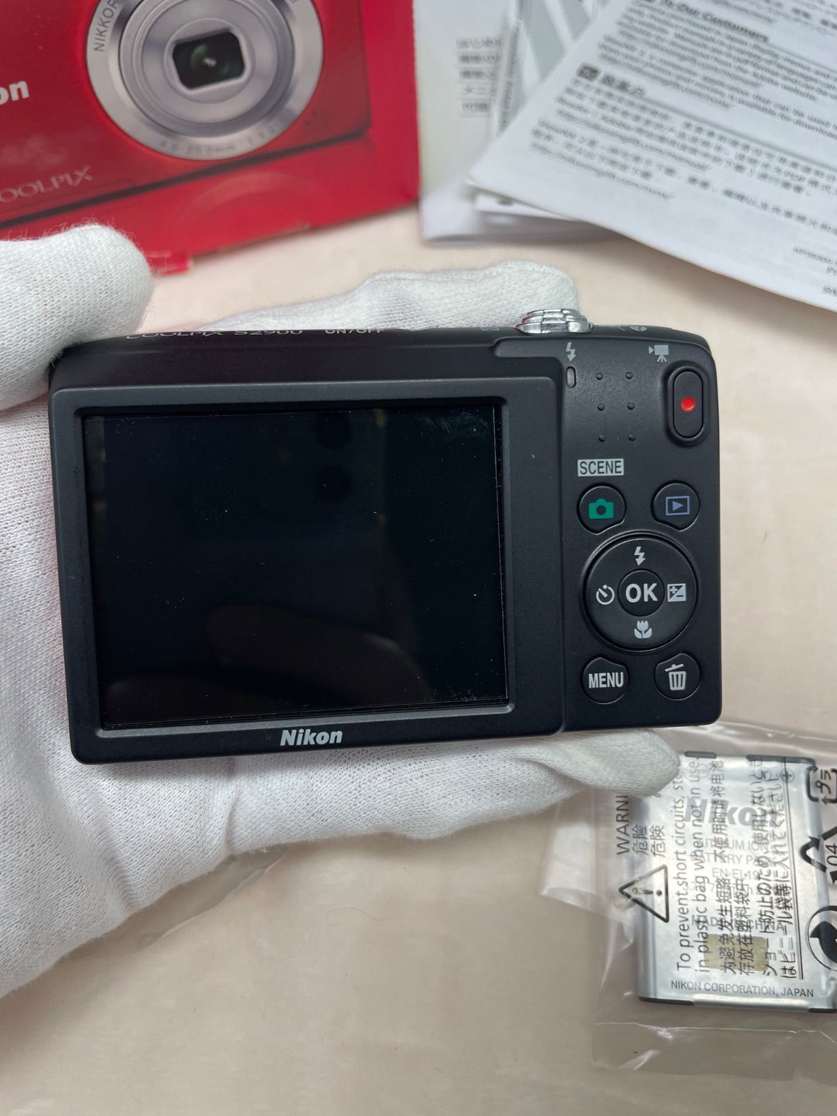 未使用品 Nikon デジタルカメラ COOLPIX S2900 レッド 【公式通販】 未使用品 Nikon デジタルカメラ COOLPIX S2900 レッド 【公式通販】