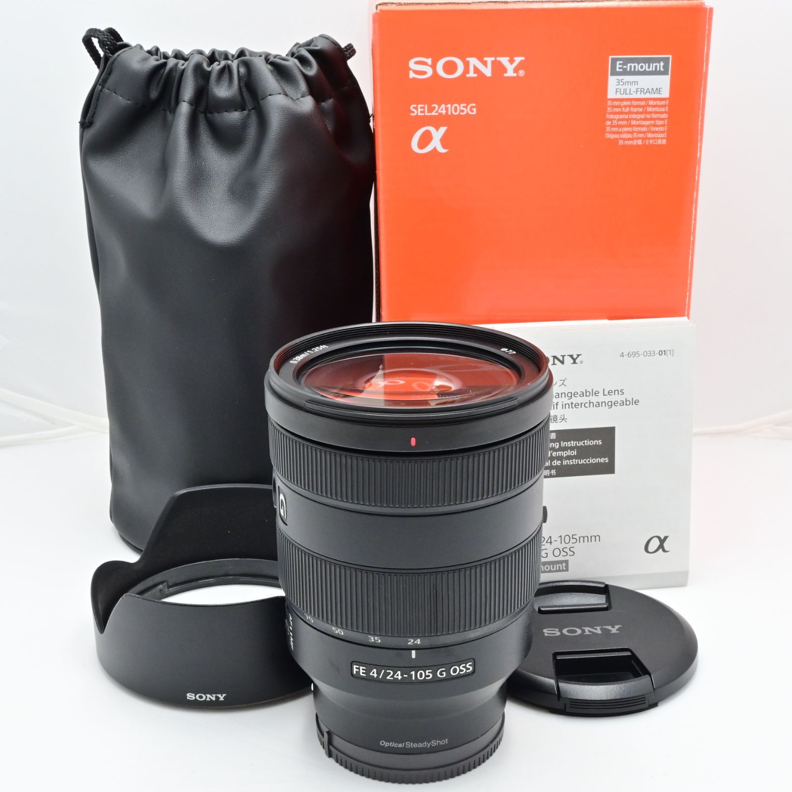 ソニー(SONY) 標準ズームレンズ フルサイズ FE 24-105mm F4 G OSS G ...