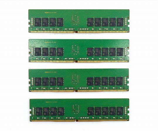 Samsung ECC Reg 16GBx4(64GB)DDR4 2666 中古 Samsung 16GB DDR4-2666 DR x4 ECC Registered RDIMM | M393A2G40EB2