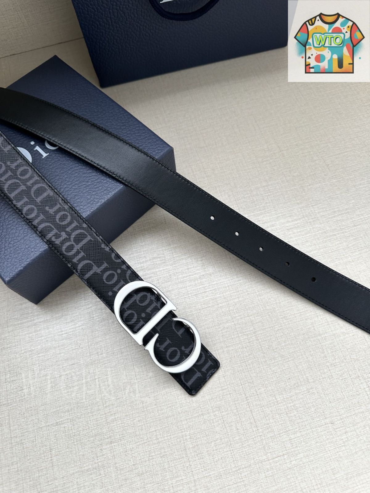 Diorベルト専用出品 今日WTO】Dior ディオール ダブルフェイス ベルト-1-DX76 - メルカリ