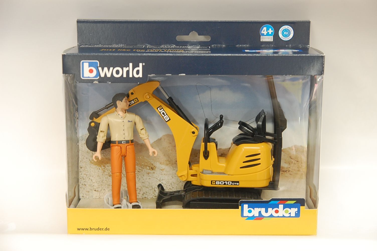 bruderブルーダー❢美品❢未開封❢❢ MB UPS&フォークリフト（フィギュア付き）| ブルーダー（bruder