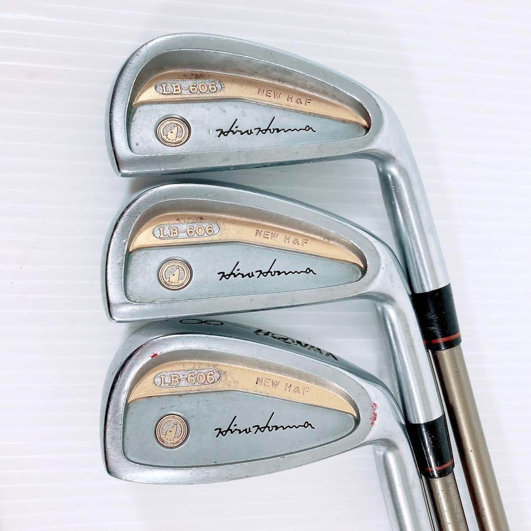ホンマ LB-606 4S 星4 アイアン クラブセット ゴールド - メルカリ