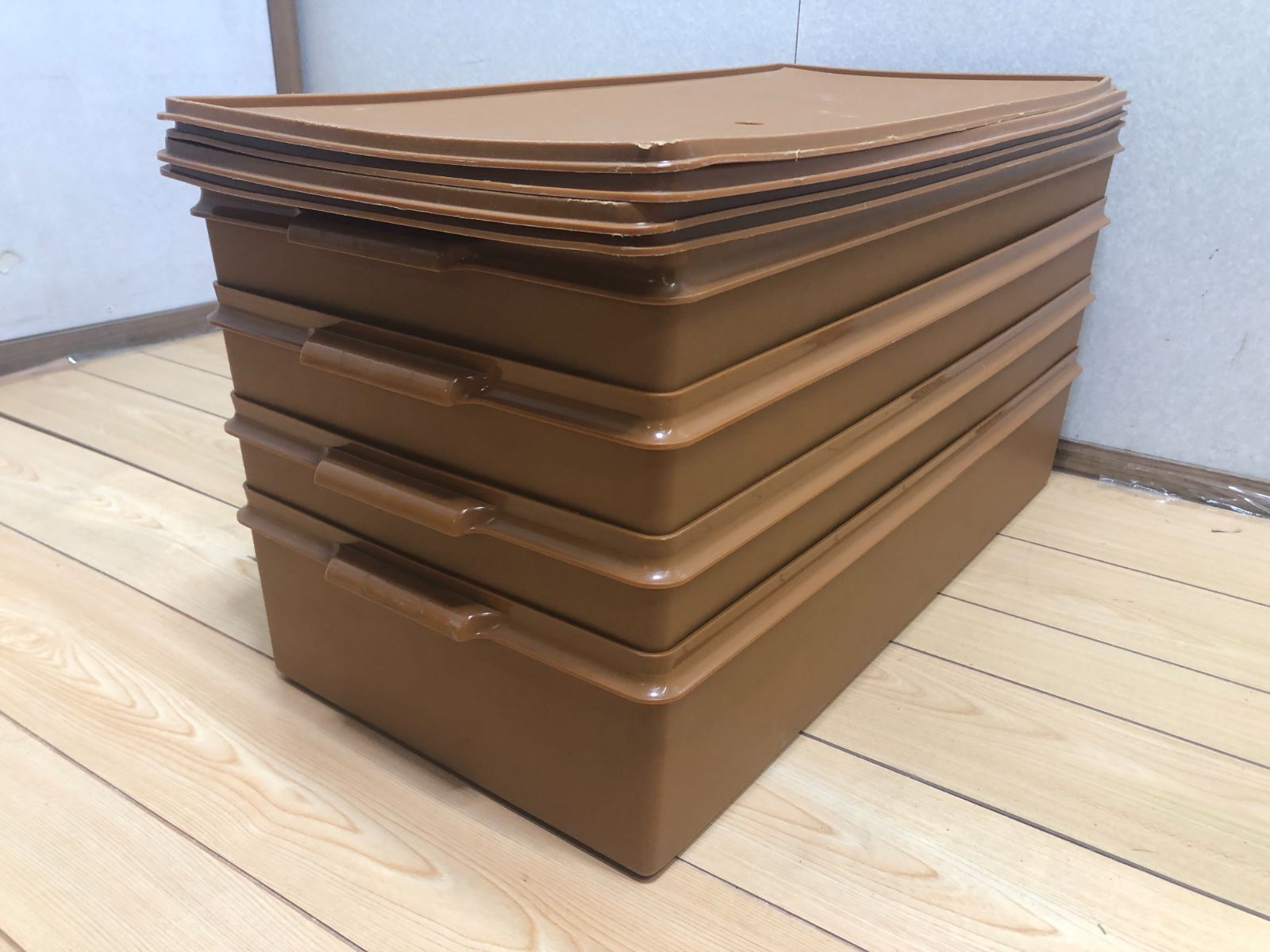 TUPPERWARE タッパーウェア　スーパーケース　ブラウン　75027-2- TUPPERWARE タッパーウェア スーパーケース ブラウン 75027-2