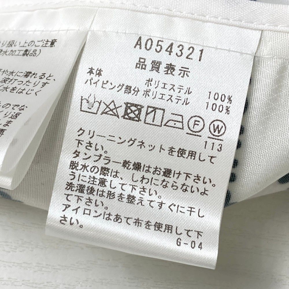 archivio ベスト ホワイト　サイズ38 サイズ：38 ARCHIVIO アルチビオ ; ジップベスト ロゴ 総柄