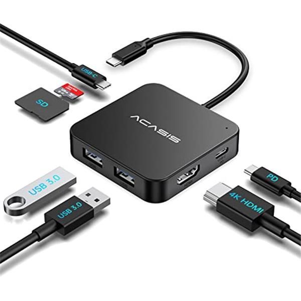 Minisopuru USB-C スプリッター USB Cハブ マルチポートアダプター