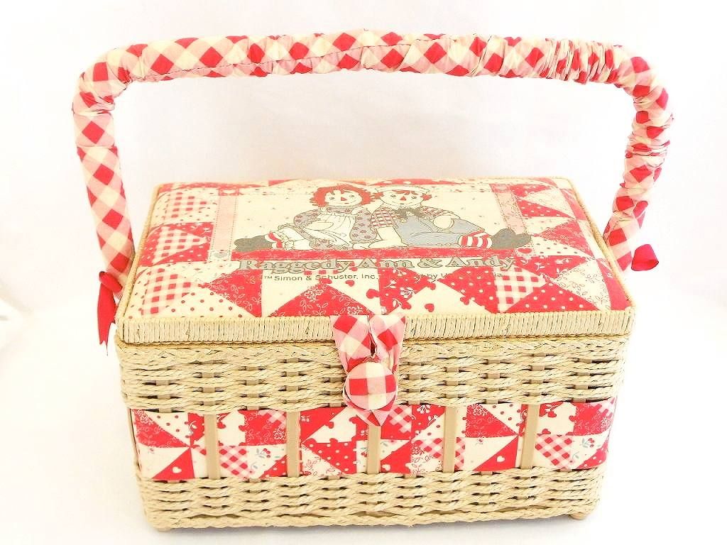 210664】 ラガディ Ann&Andy アン＆アンディ 裁縫箱 ソーイング