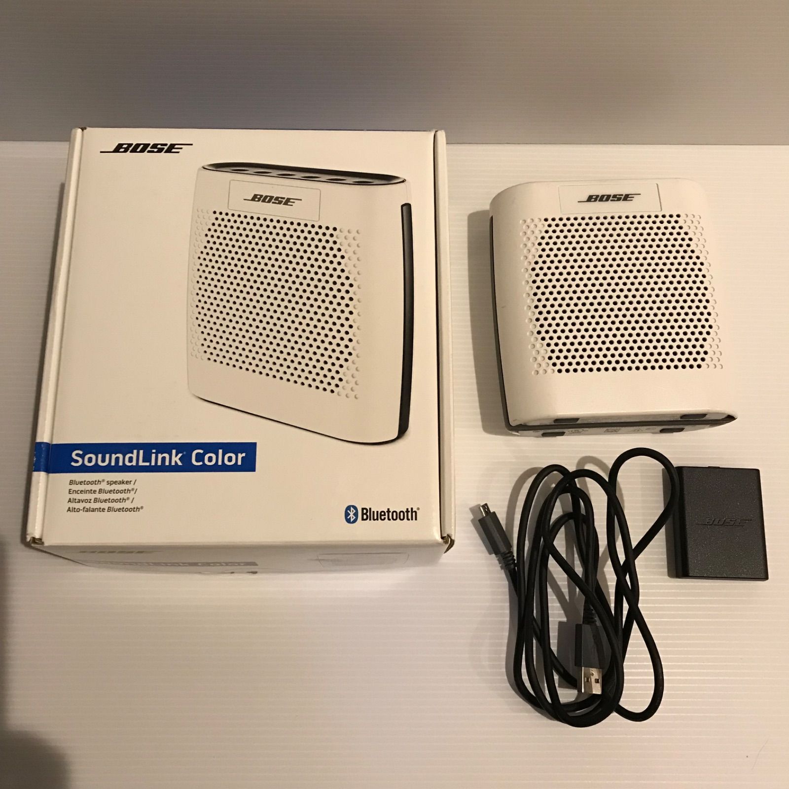 国内配送 BOSE Soundlink color (model:415859) Bluetooth speaker 8722円 オーディオ機器 