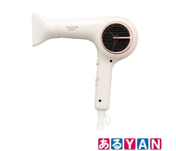 YAN コイズミ マイナスイオンヘアドライヤー 軽ジョーブ KHD-9550|C ベージュ 4981747077615