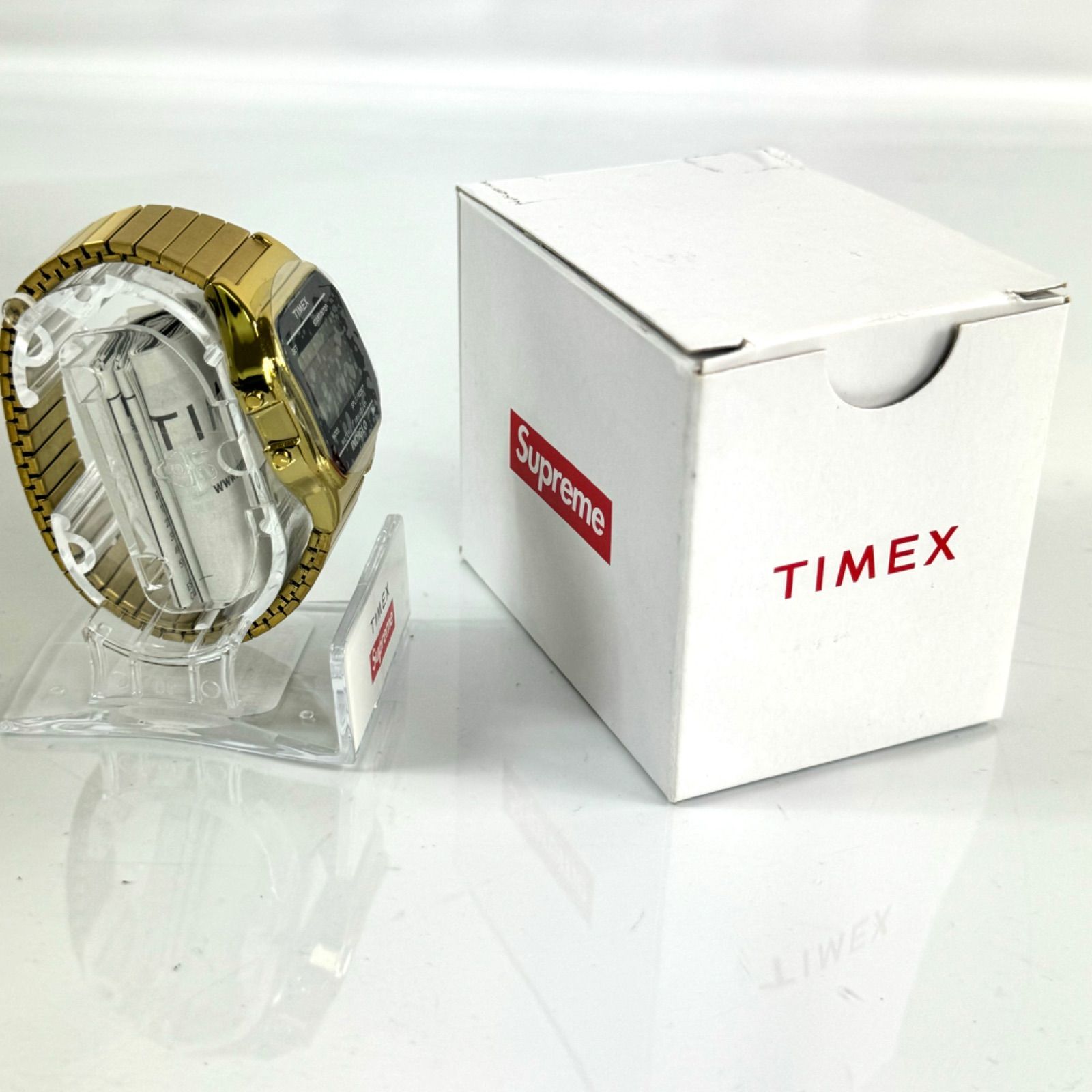 未使用】タイメックス Supreme × TIMEX シュプリーム コラボ Digital 