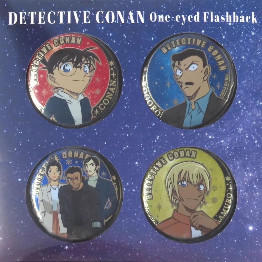 名探偵コナン セブンネット限定 メタルバッジセット 劇場版 100万ドル