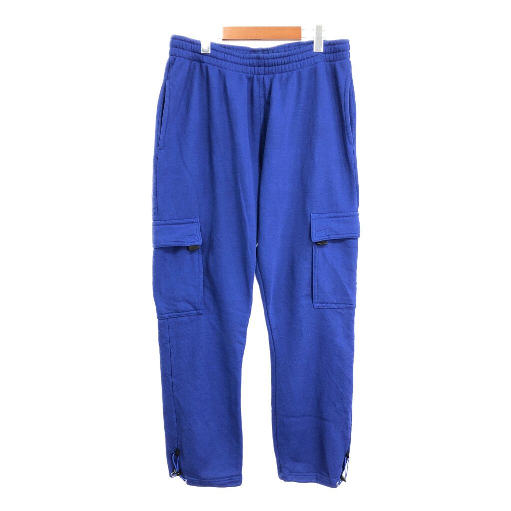 Vibes スウェット カーゴパンツ ブルー (メンズ XL) 中古 古着 S8253