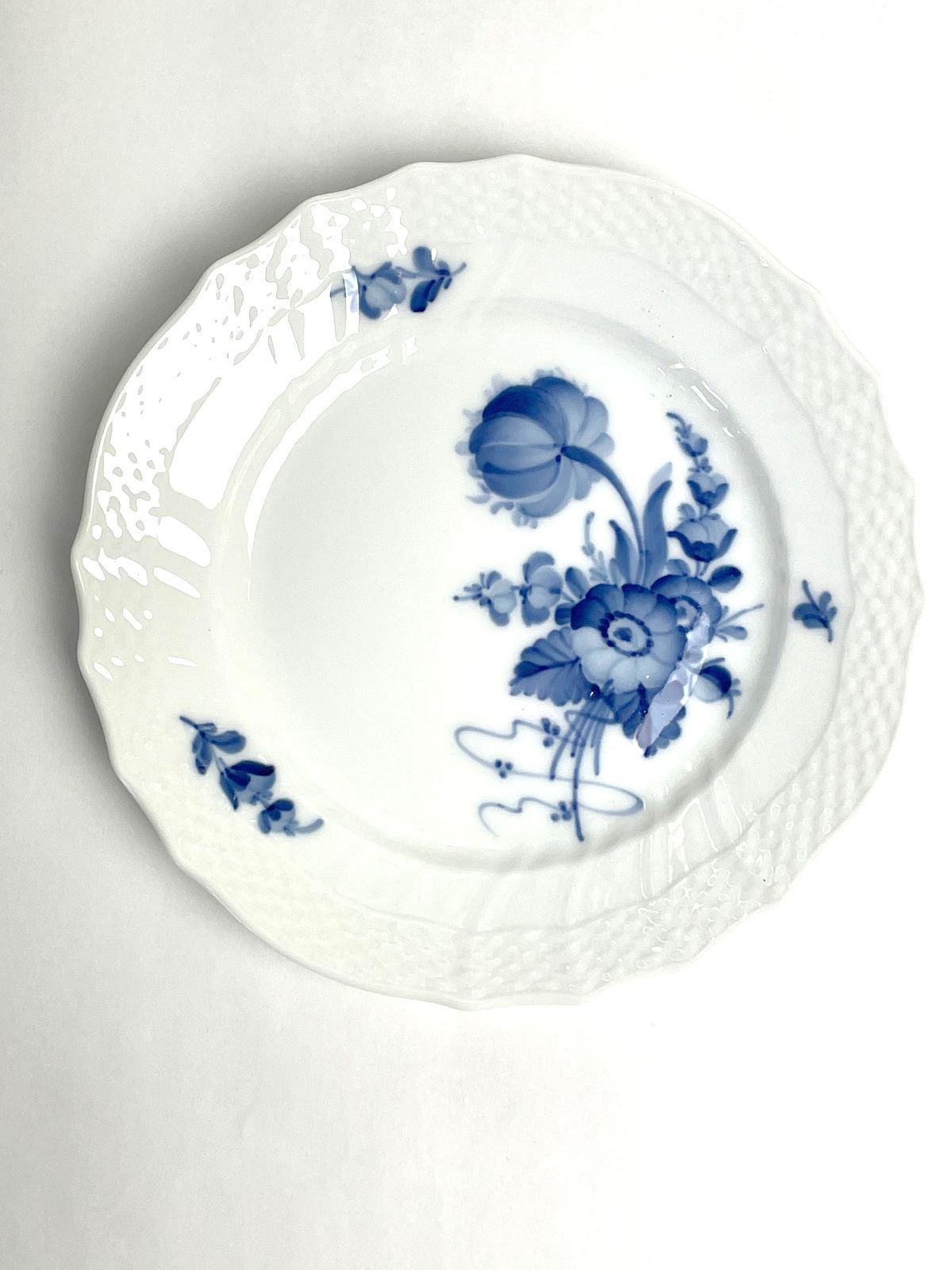 ロイヤルコペンハーゲン プレート皿 ブルーフラワー カーブx5