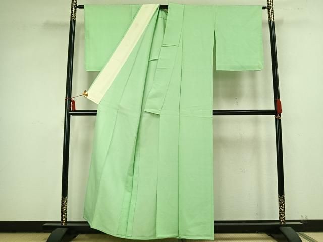 上質な色無地 単衣