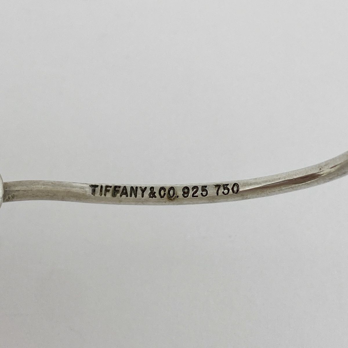 ティファニー フック&アイ ラブノット バングル シルバー ティファニー TIFFANY&Co. フック＆アイ ブレスレット