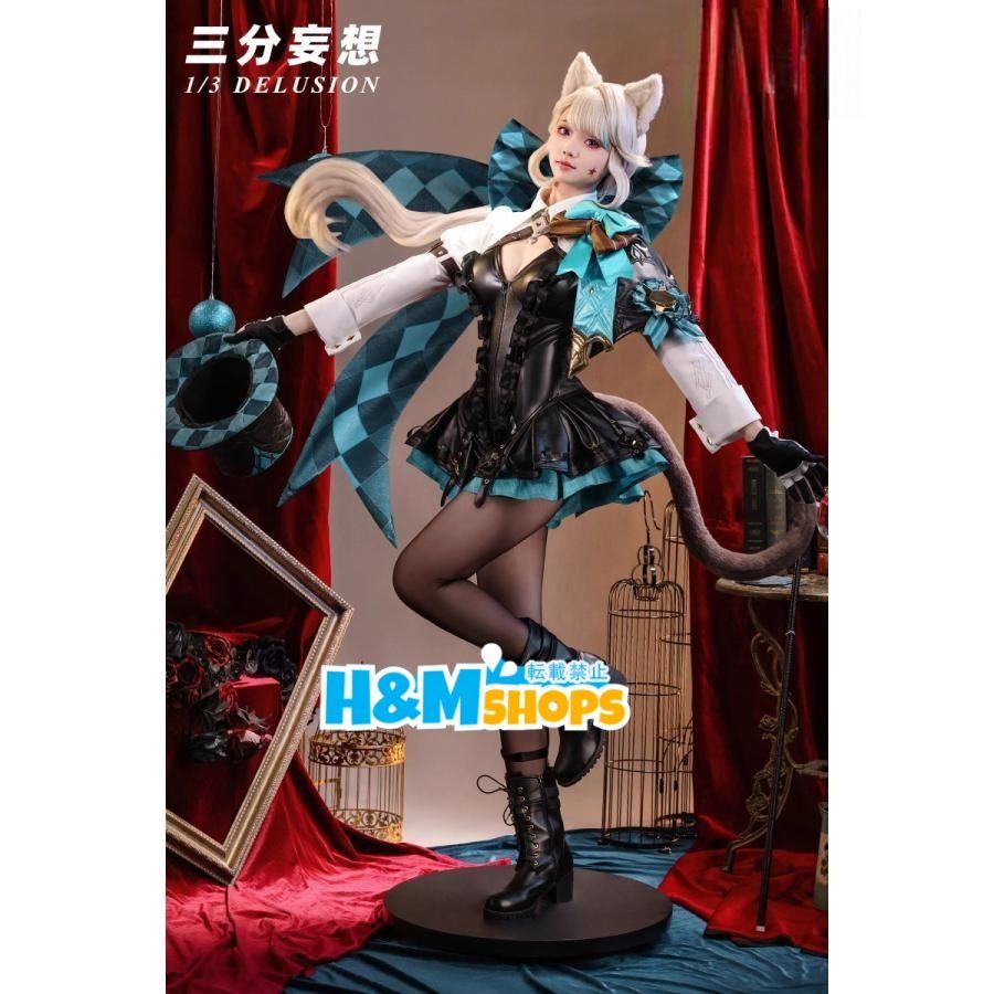 新品 三分妄想 原神 コスプレ リネット 双子 衣装 帽子込み
