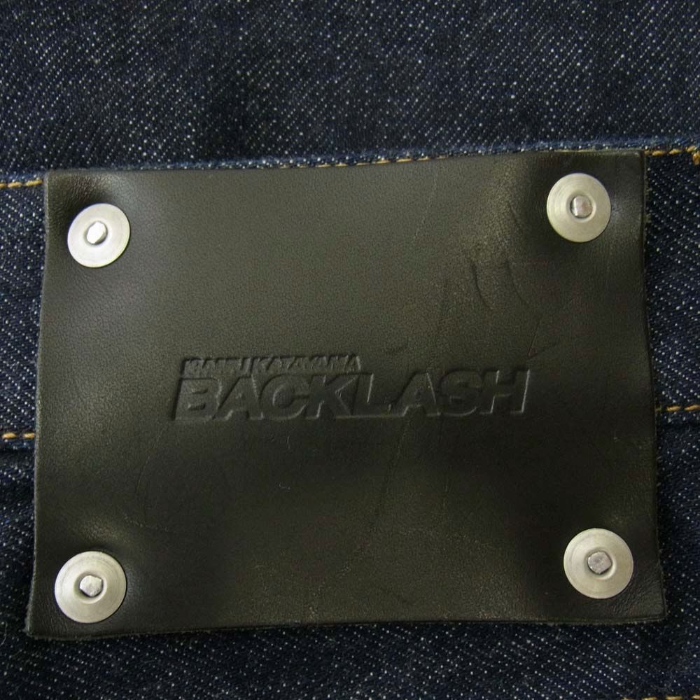 メルカリ】 Backlash バックラッシュ インディゴデニムM 1308-07 THE DENIM STRETCH SELVEDGE DENIM SKINNY PANTS 