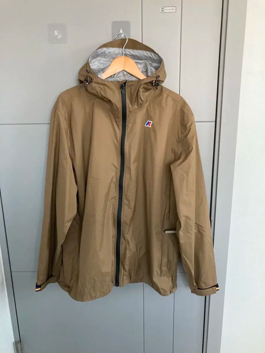 K-WAY ケーウェイ k ー way ウインドブレーカー 茶色 2xl