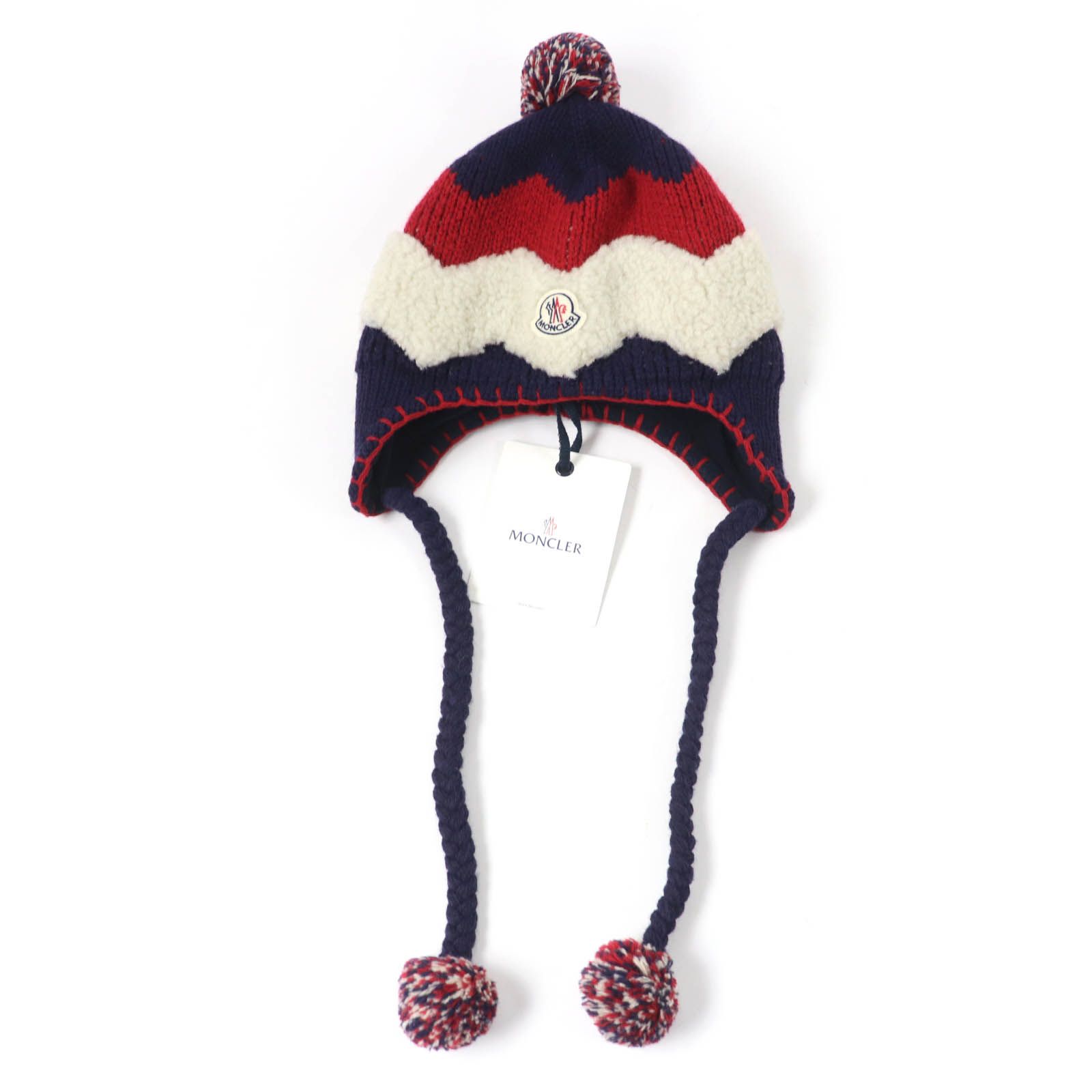 未使用☆正規品MONCLER モンクレールニット帽ビーニー