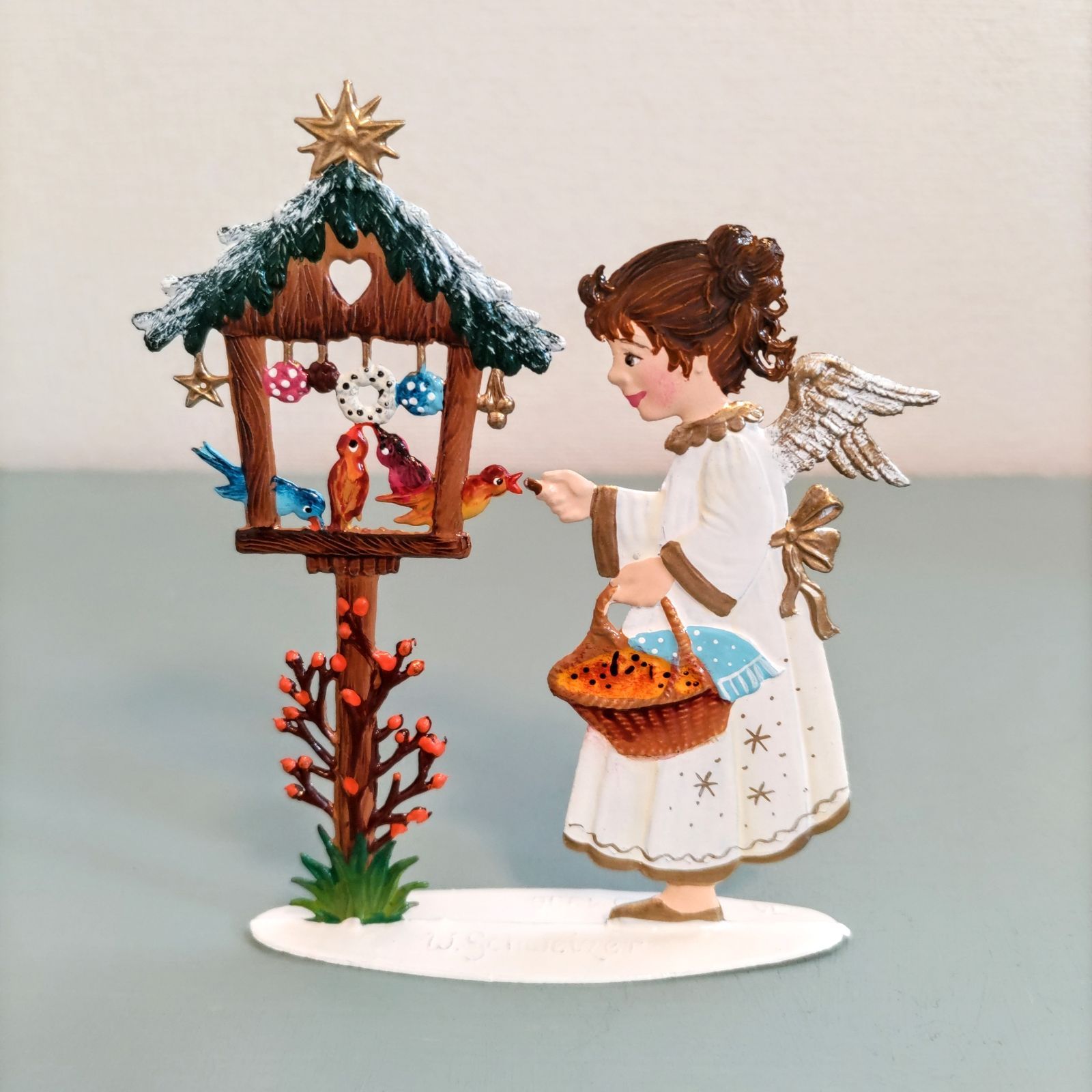 ヴィルヘルム シュバイツァー 天使のオーナメント ピューター クリスマス 在庫僅少】 ヴィルヘルム シュバイツァー天使のオーナメント