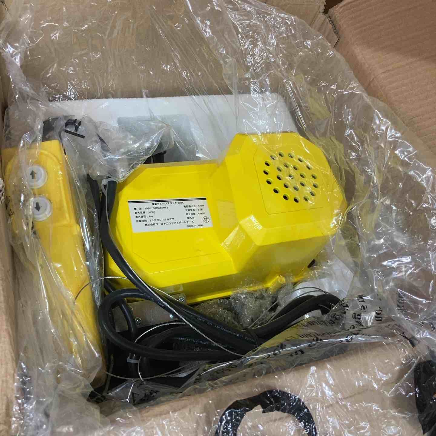 WCP 小型電動チェーブロック300㎏