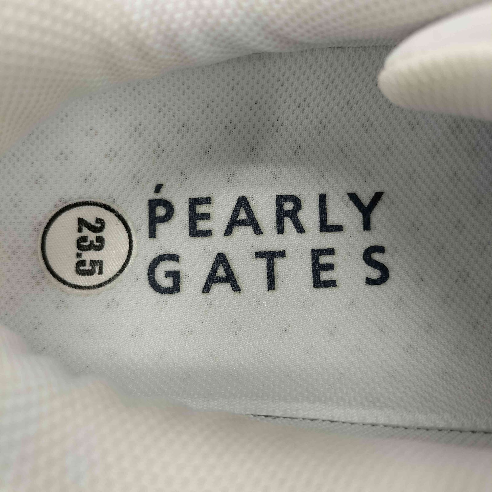 パーリーゲイツ シューズ　サイズ23.5㎝ PEARLY GATES - 新品タグ付き【パーリーゲイツ】定番 ローカット
