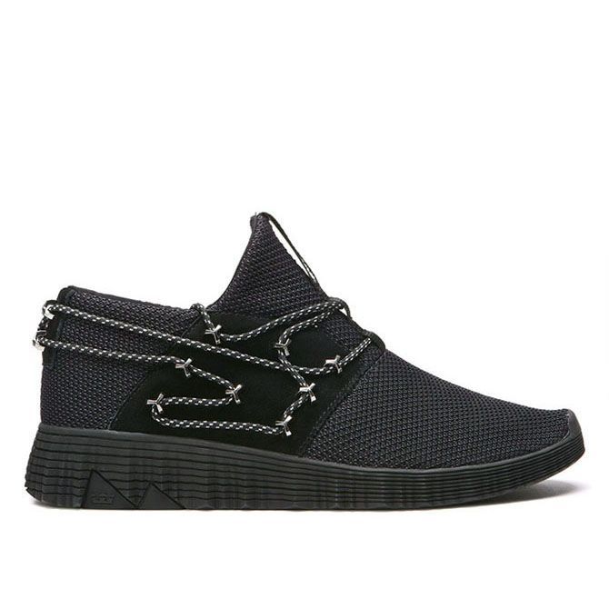 25cm 25.5cm SUPRA スープラ MALLI マリ BLACK ハイカット シューズ スニーカー