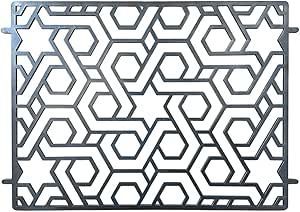 Sharefunn 六花 五徳 フラットバーナー プレート 鉄板 IGT規格対応 七輪 キャンプ アウトドア 鉄製 ステンレス 焼き網 天板 鍋敷き 焚き火台 ガスコンロ ロッカジャナクテリッカ