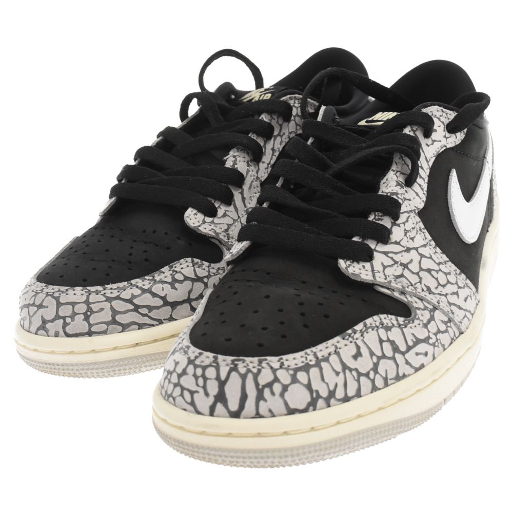 NIKE (ナイキ) AIR JORDAN 1 RETRO LOW OG BLACK CEMENT エア 