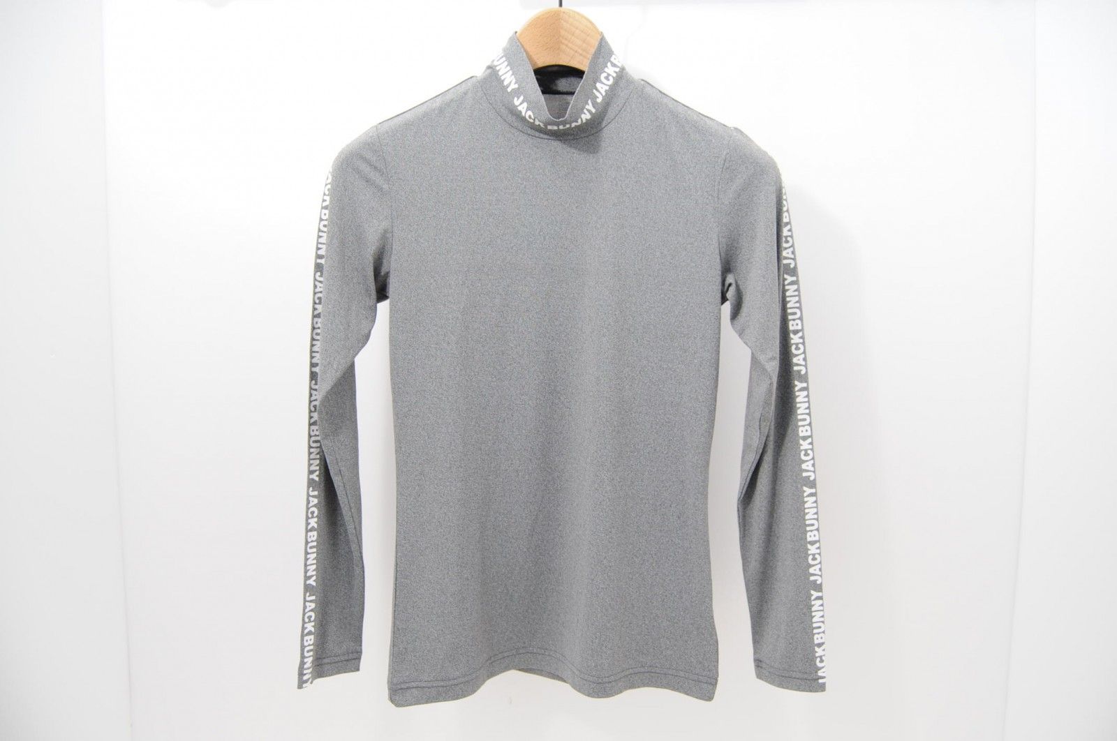 中古 レディース ジャックバニー Jack Bunny!! 長袖シャツ 0(S) グレー PG ハイネック ストレッチ