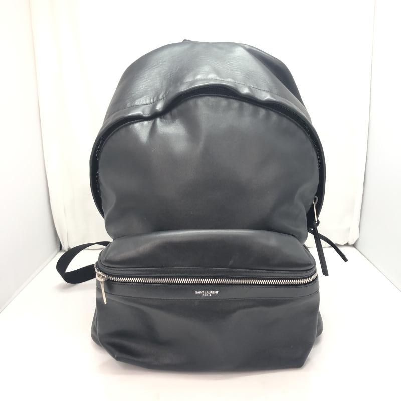 SAINT LAURENT シティ バックパック 黒 サンローラン 91