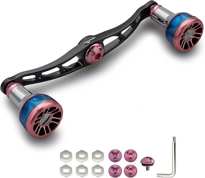 HEIGHTEN V2.0 105/115mm ベイト リール ハンドル 航空アルミ製 シマノ