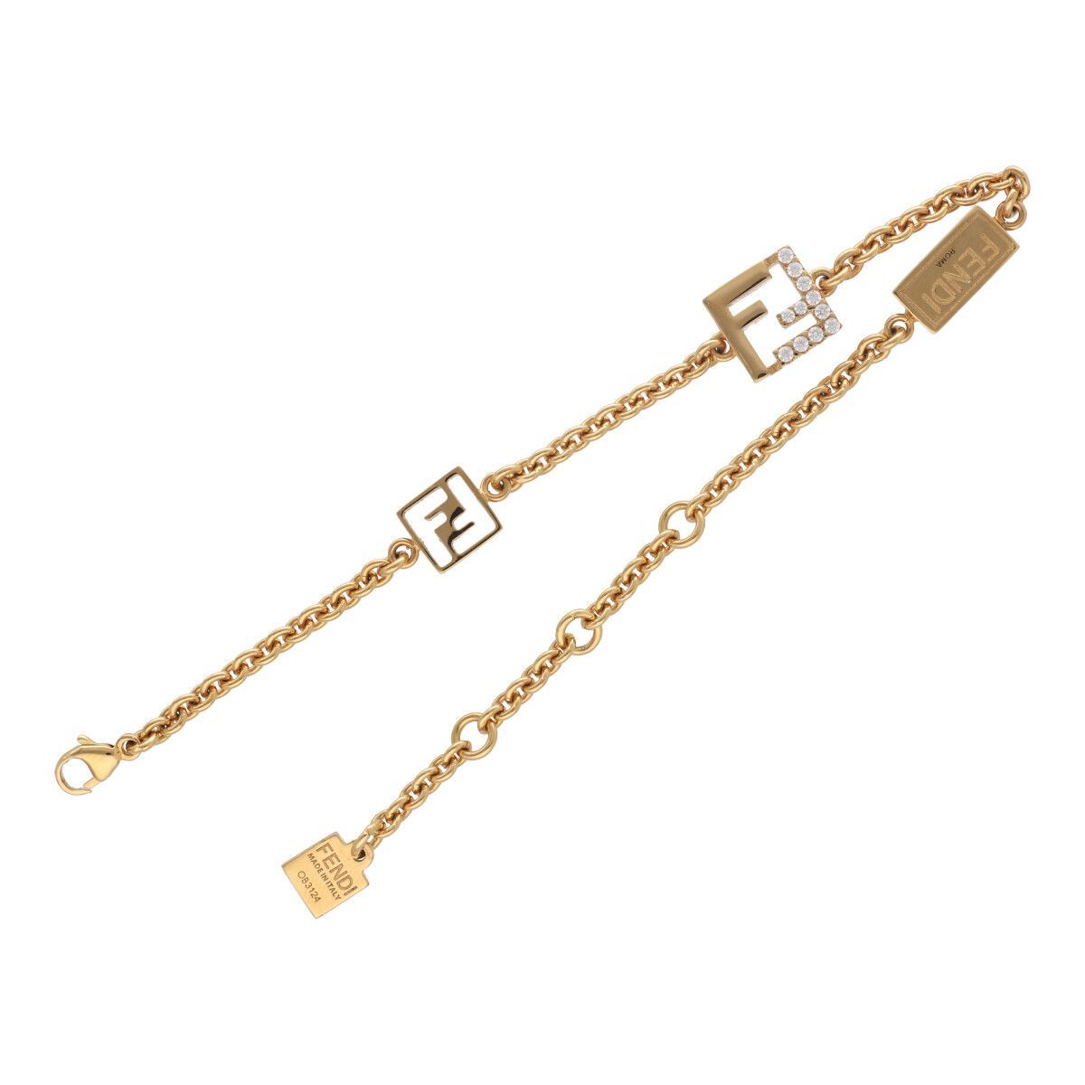 中古】 Fendi フェンディ フォーエバー ブレスレット