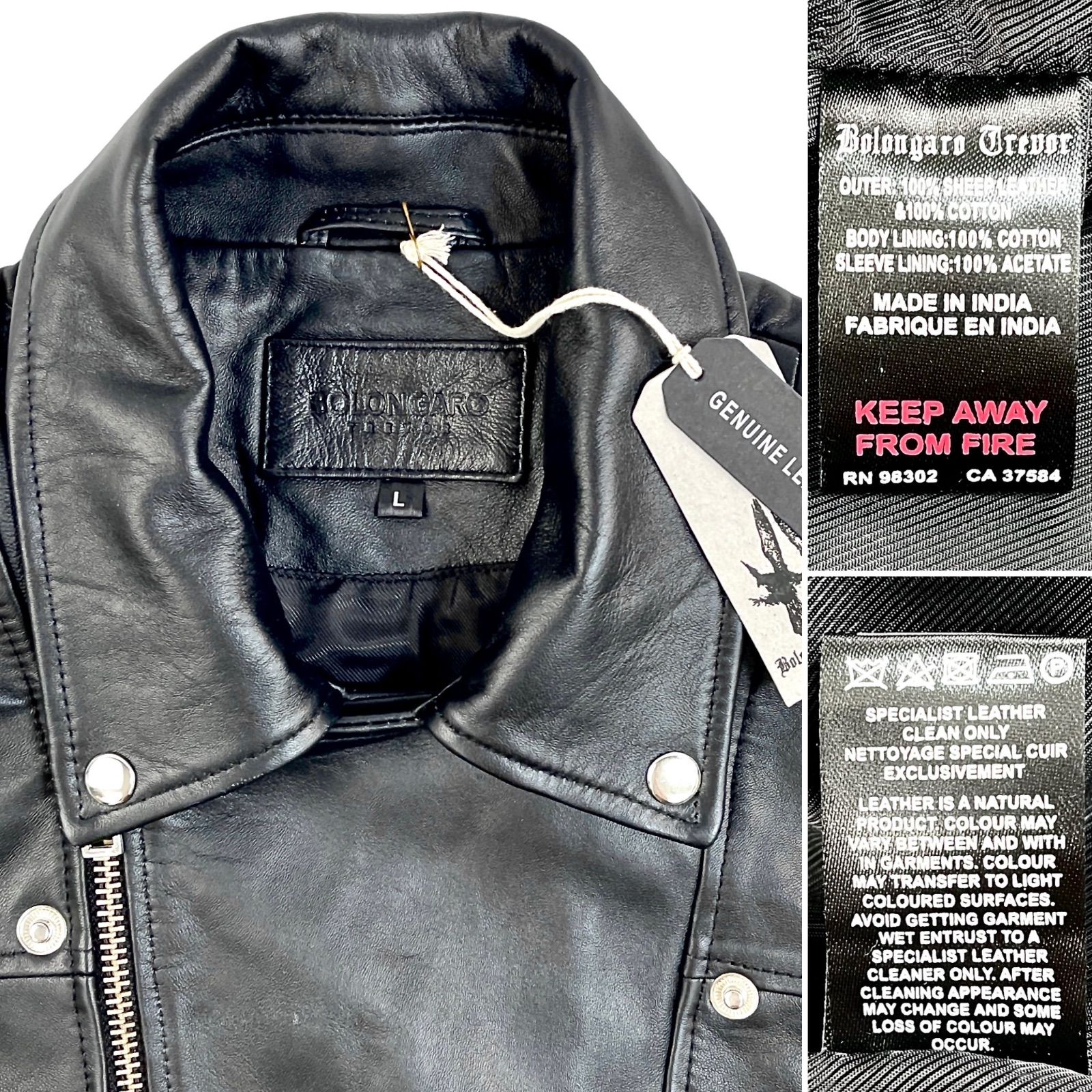 Bolongaro Trevor ボロンガロトレヴァー ジップ デザイン オーバー  