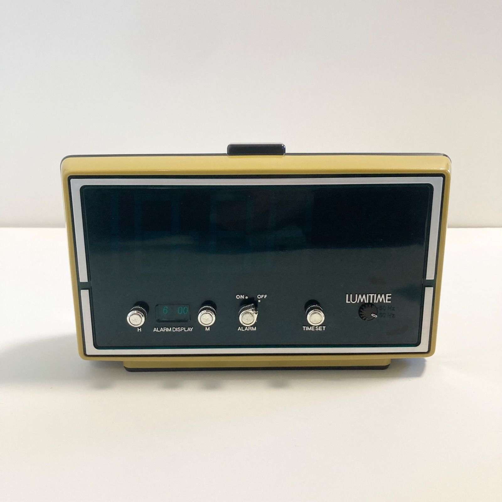 LUMITIME 村田電機 光デジタル時計 ルミタイム 50hz 置時計 昭和レトロ