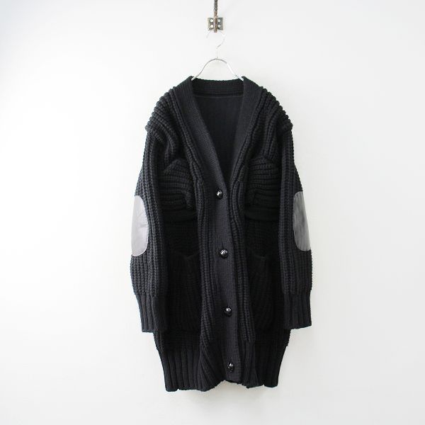 定価15.4万 2022AW sacai サカイ 22-06408 ウールニット