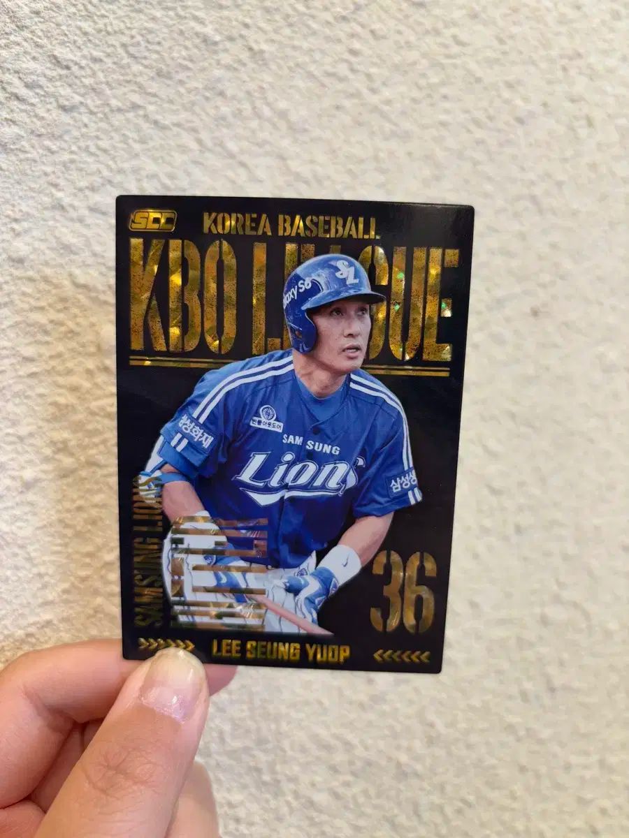 25 KBO Samsung（サムスン） 李承燁（イ・スンヨプ） 一人で 平行 カード