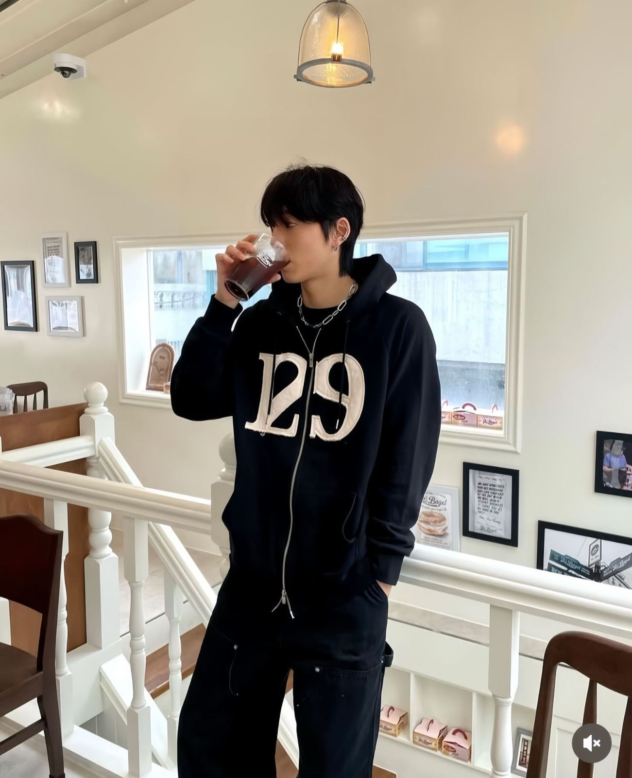 ILLIGO 129 LOGO PATCH HOODIE ZIP-UP ILLIGO イリゴ トップス