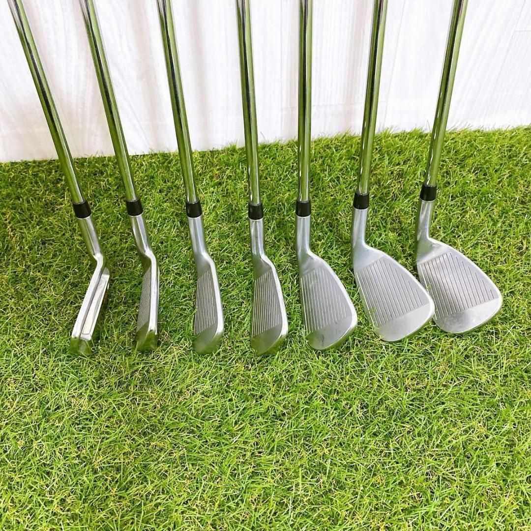 PING - PING S55 アイアン 7本 レフティ 左 ゴルフクラブ ピン X100 PING - PING S55 アイアン 7本 レフティ 左 ゴルフクラブ ピン