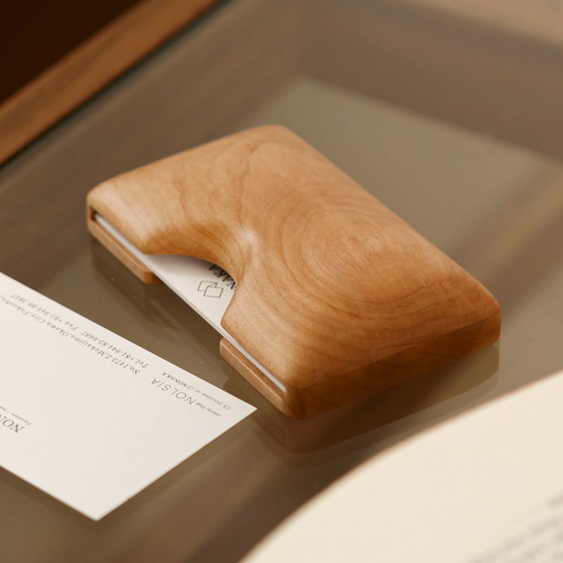 工場 ○CHITOSE/千年○りんごの木の名刺入れ