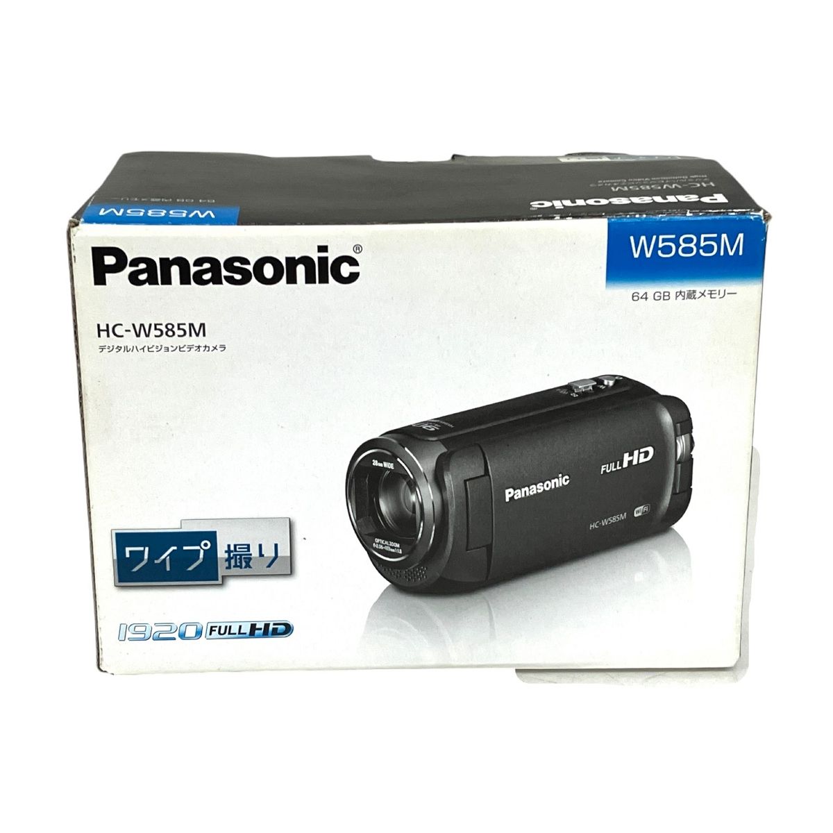 Panasonic HC-W585M-T デジタルハイビジョン ビデオカメラ ブラウン パナソニック 2018年製 中古 T9410973 - メルカリ