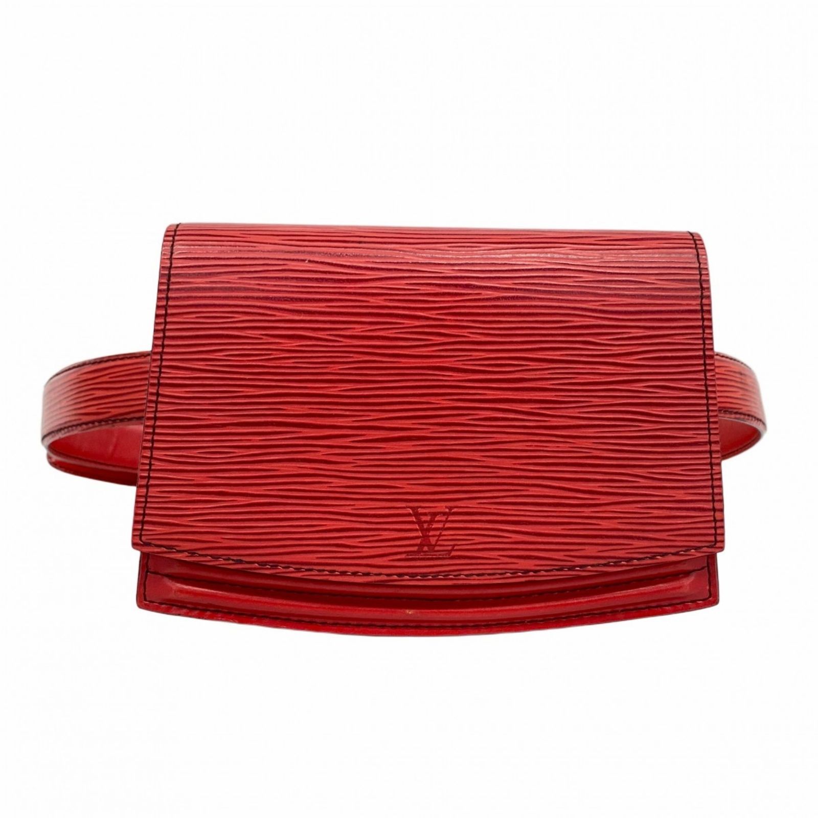 ルイ ヴィトン Louis Vuitton ルイ ヴィトン ウエストバッグ エピ ポシェットサンチュール M52607 カスティリアンレッドレディース