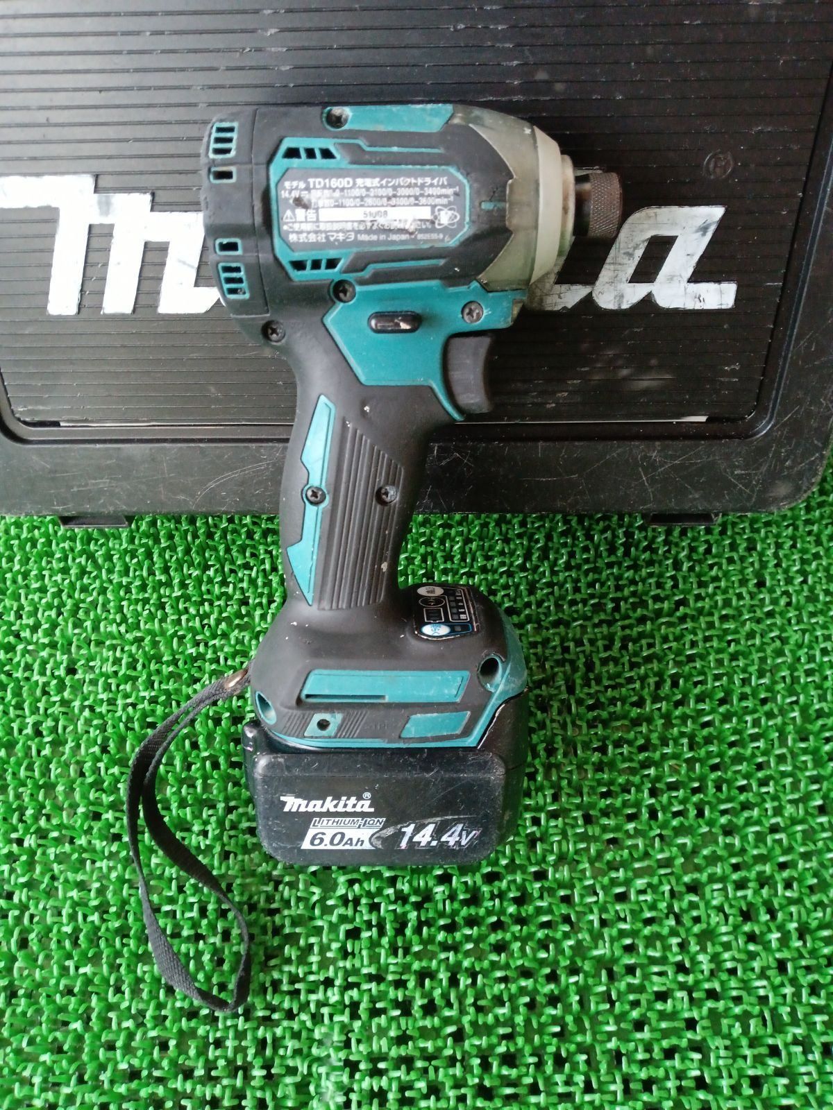 即購入OK！中古】14.4V 充電式インパクトドライバ TD160D セット品 