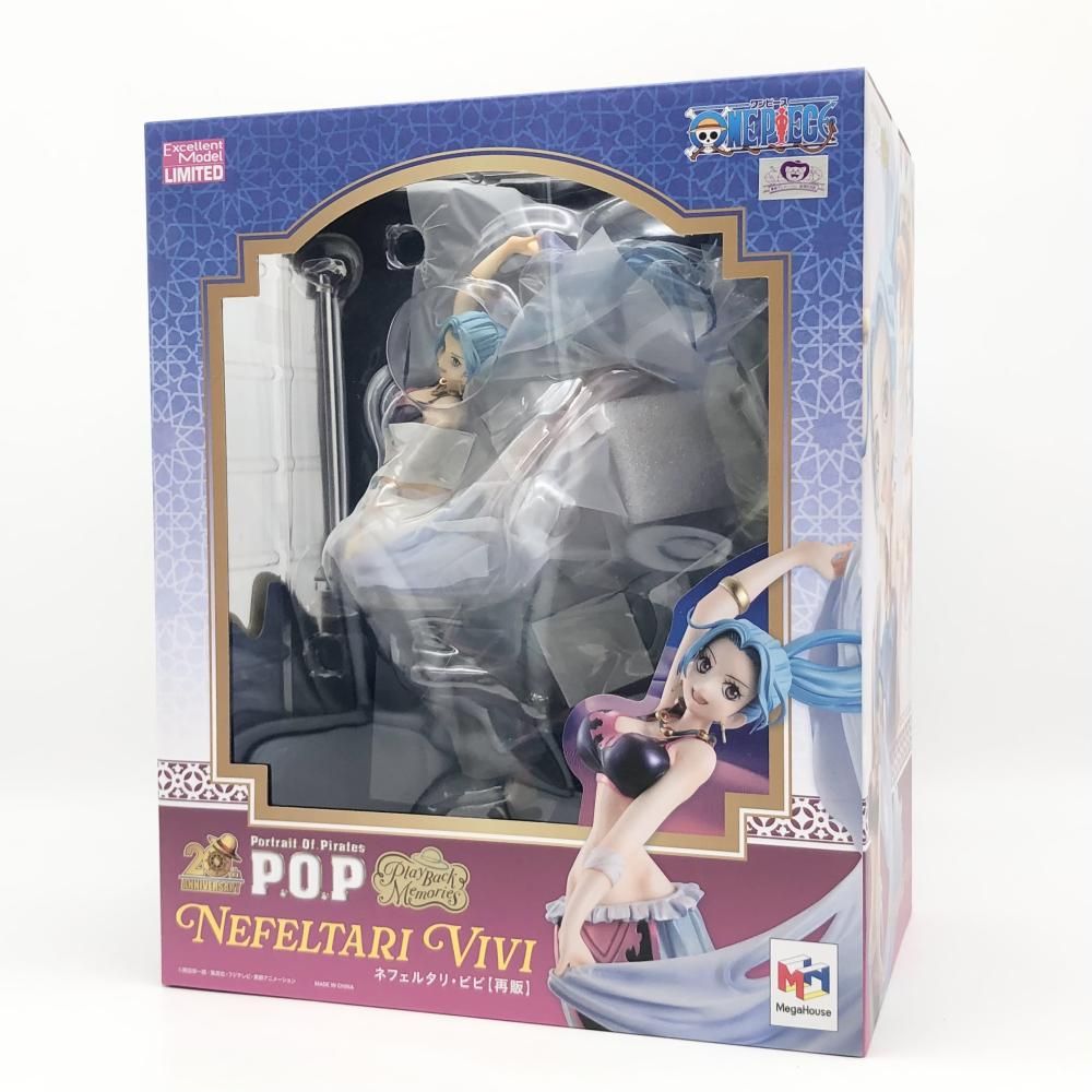 未開封 メガハウス ONE PIECE ワンピース P.O.P Playback Memories ネフェルタリ･ビビ 再販版 アラバスタ 踊り子 17