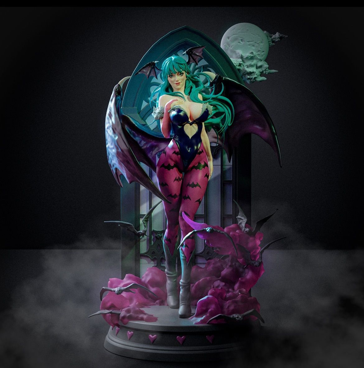 1/6 未塗装未組立 フィギュア ガレージキット ヴァンパイア モリガン 1/6 ガレージキット フィギュア 未塗装 ヴァンパイア モリガン