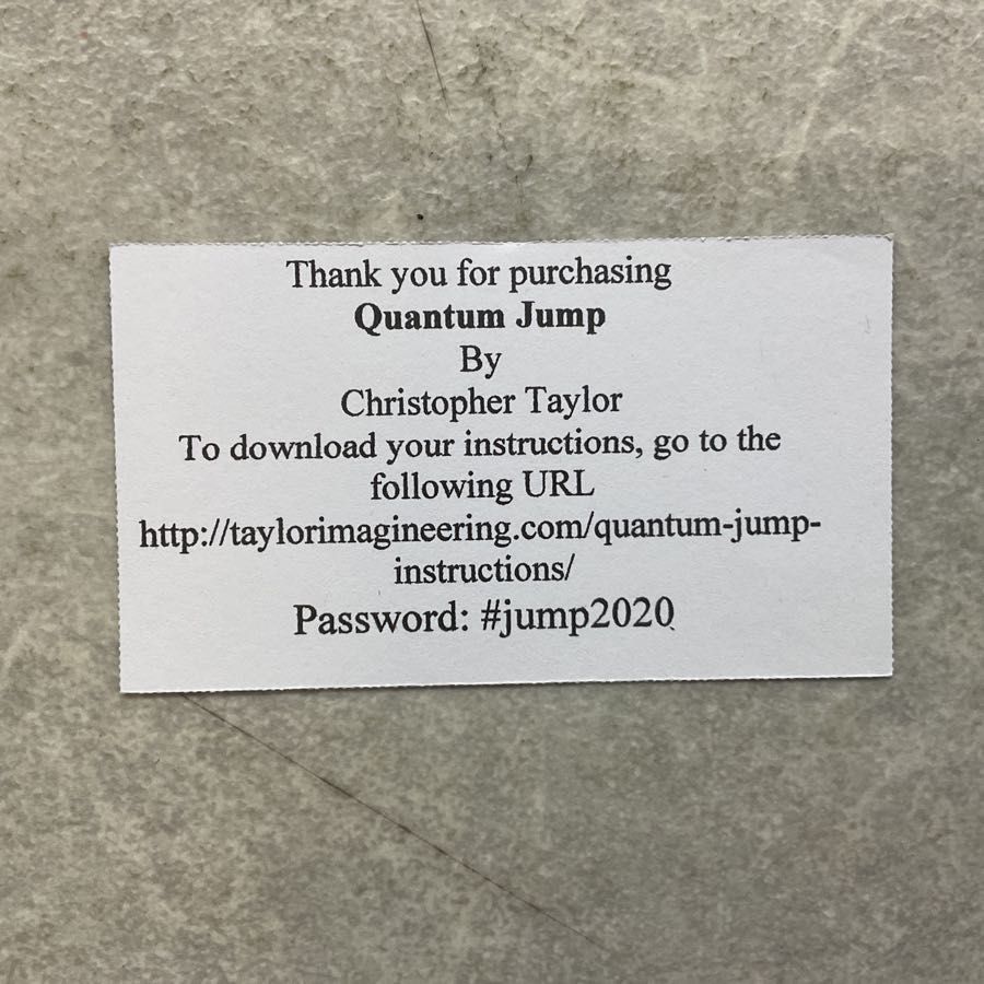 Quantum Jump クオンタム ジャンプ ザ ロープ クリストファー