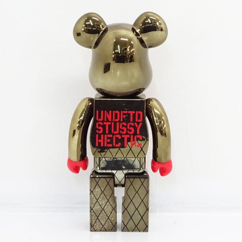 三重店】STUSSY×UNDEFEATED×HECTIC｜ステューシー×アンディフィーテッド×ヘクティク BE@RBRICK ベアブリック 400％  フィギュア【134-A030】 - メルカリ