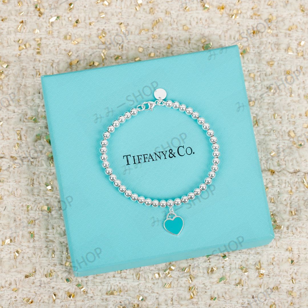 TIFFANY ティファニー リターントゥ ティファニー ハートタグ ブレスレット ボールチェーン SV925